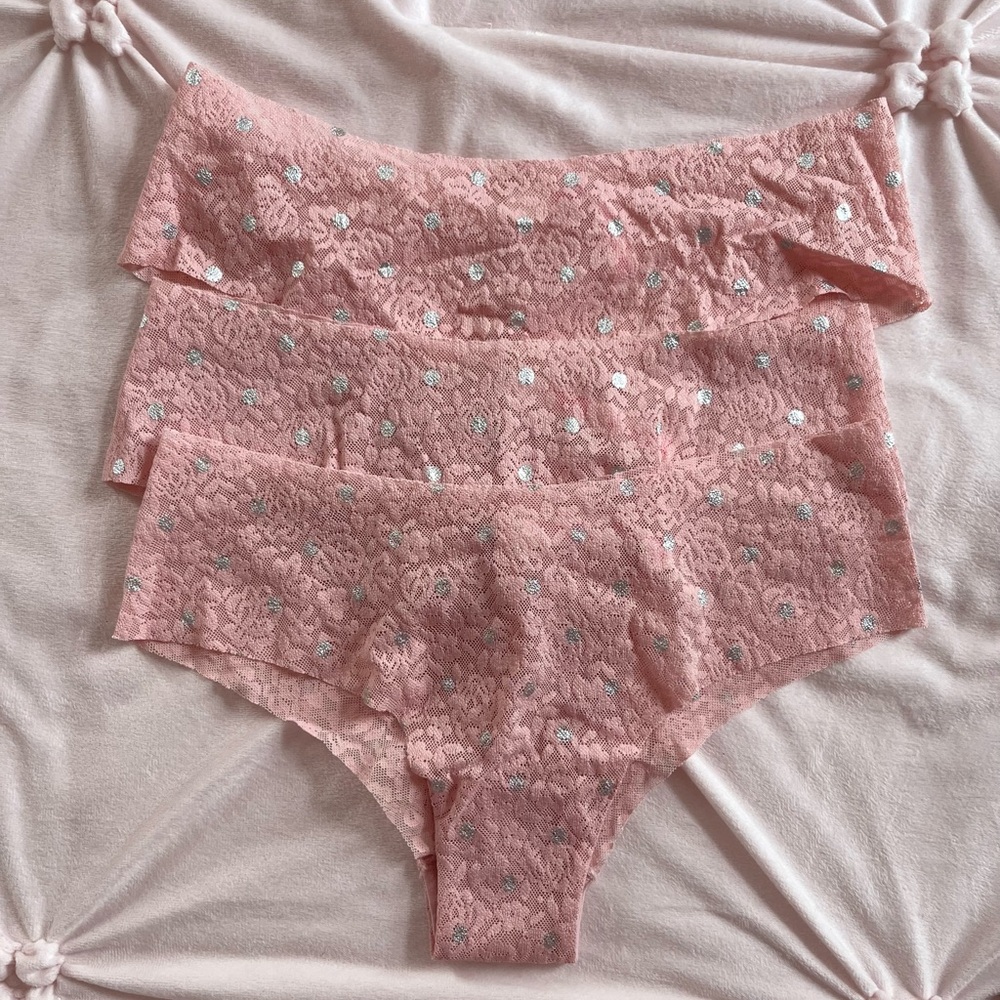 VS PINK lace cheeky panty